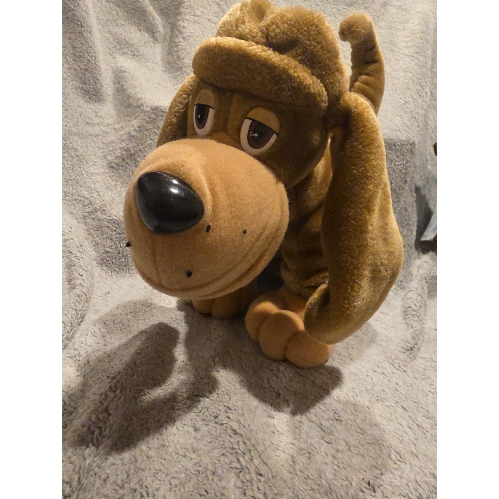 Vintage Tonka Pooch Patrol Spike 12" Plush‎ Guard Dog With Wire In Ears